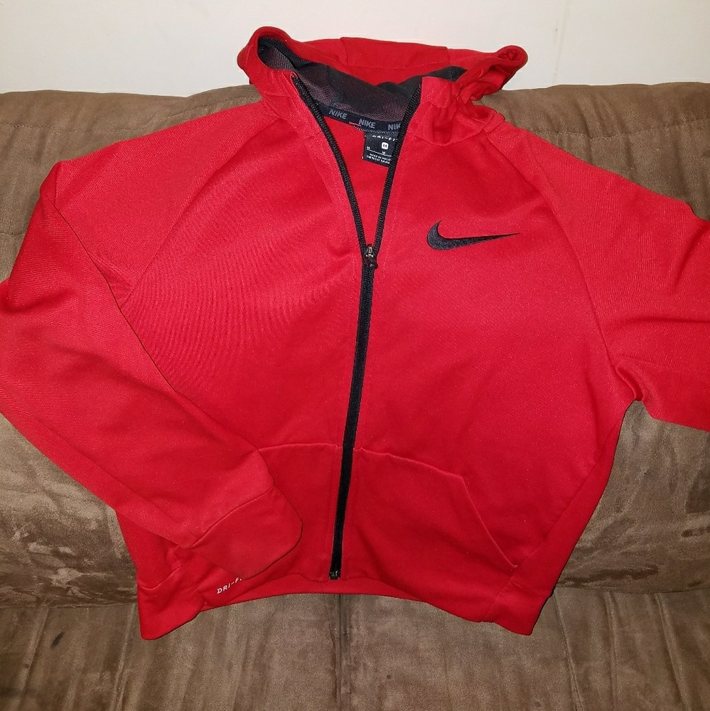 Nike youth therma dry zippered hoodie